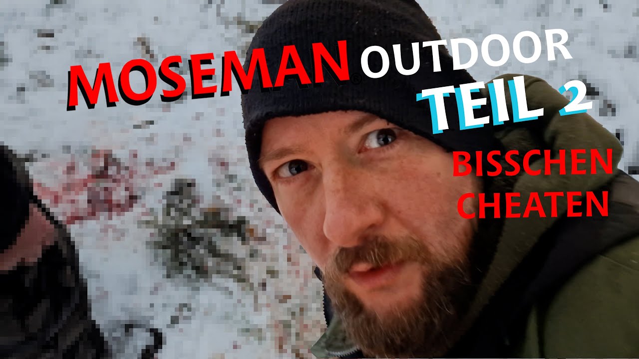 Eiskalt im Wald übernachtet 🥶 Teil 2 von MOSEMAN OUTDOOR