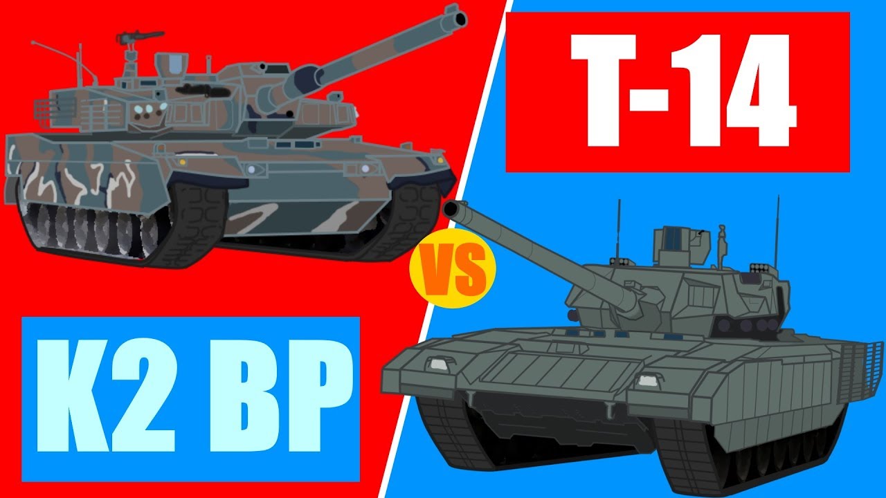 Т-14 Армата против К2 Черная Пантера - Танковая Арена Эпизод 3.