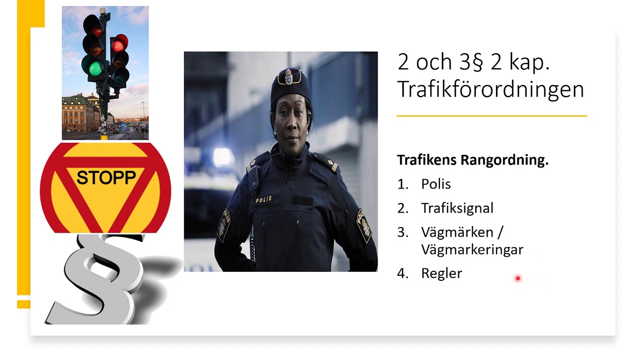 Grundläggande trafikteori Nr 1