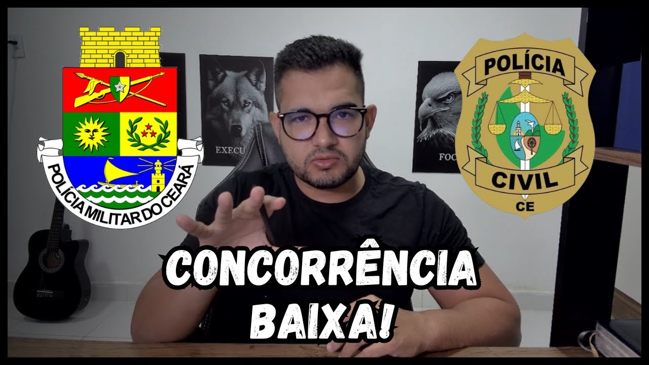 PMCE | PCCE | Análise de CONCORRÊNCIA + Nota de CORTE.