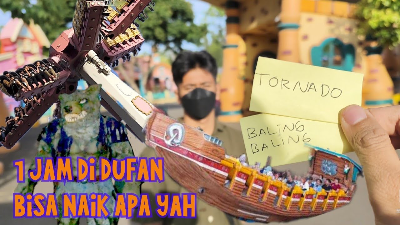POV DUFAN | Kereta Misteri, Baling Baling, Ontang Ontang, Kora Kora, Istana Boneka, Kontiki