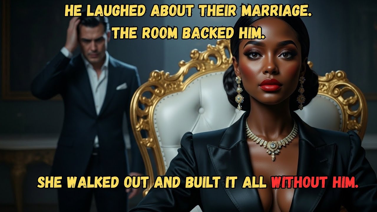 A BILLIONAIRE MOCKED HIS MARRIAGE AT A LUXURY DINNER - SHE LEFT AND BUILT AN EMPIRE HE CAME TO ENVY.