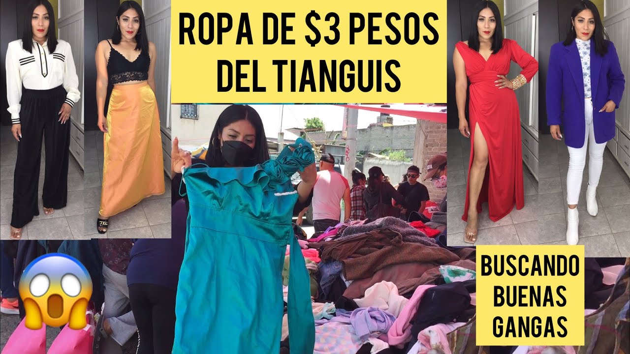 Ropa de $3 pesos del tianguis/ buscando buenas gangas