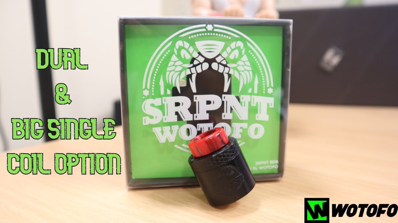 Wotofo SRPNT Rda With Build Tutorial
