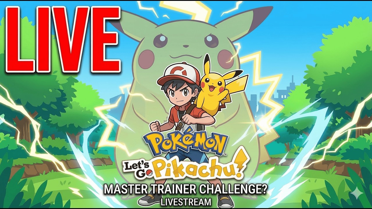 Pokémon Let’s Go Pikachu LIVE ⚡ Catching Pokémon & Gym Battles #pokemon #letsgopikachu
