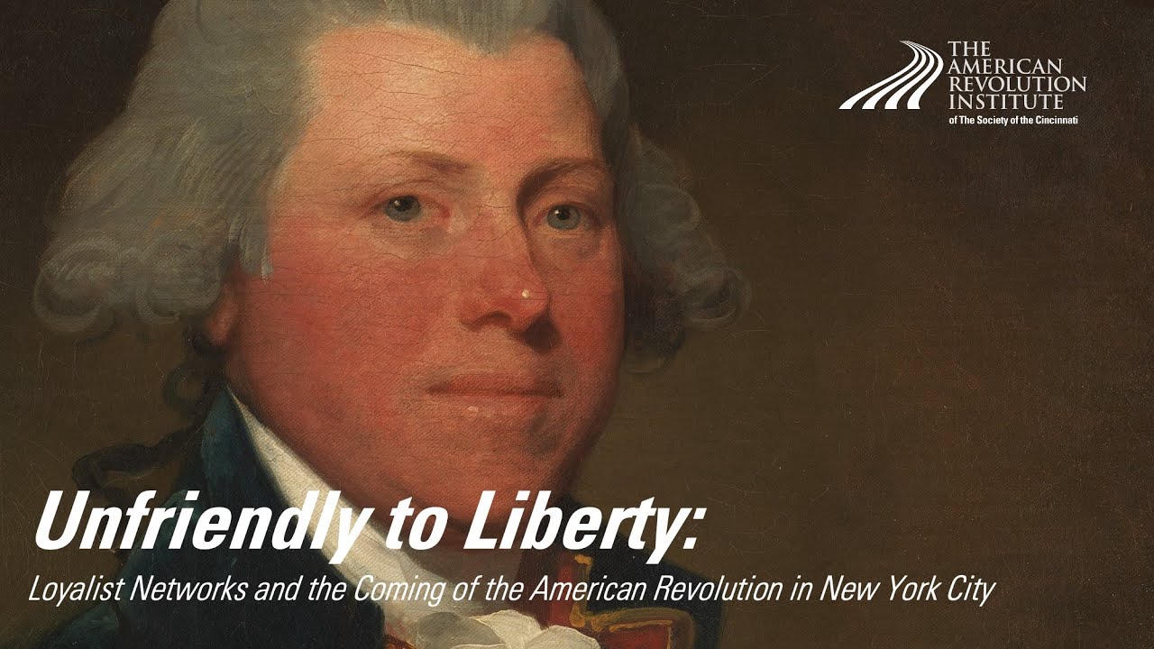 Loyalist Networks and the Coming of the American Revolution in New York City | Christopher Minty