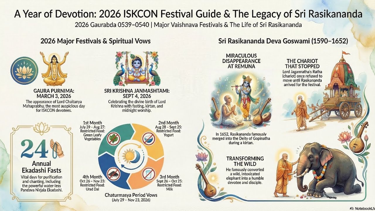 Shri Rasikananda Disappearance Day | Great Preacher of Gaudiya Vaishnavism
