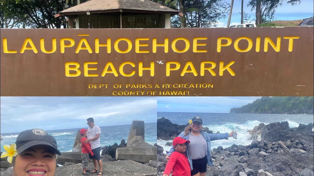 LAUPAHOEHOE POINT BEACH PARK || BIG ISLAND,HAWAII
