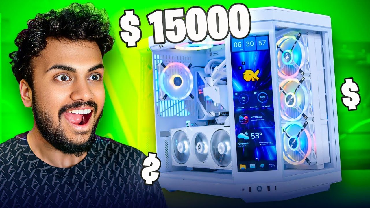 Gifting 1000000 Rs Gaming Pc To My Small Brother 😱 To Play Free Fire 🤣