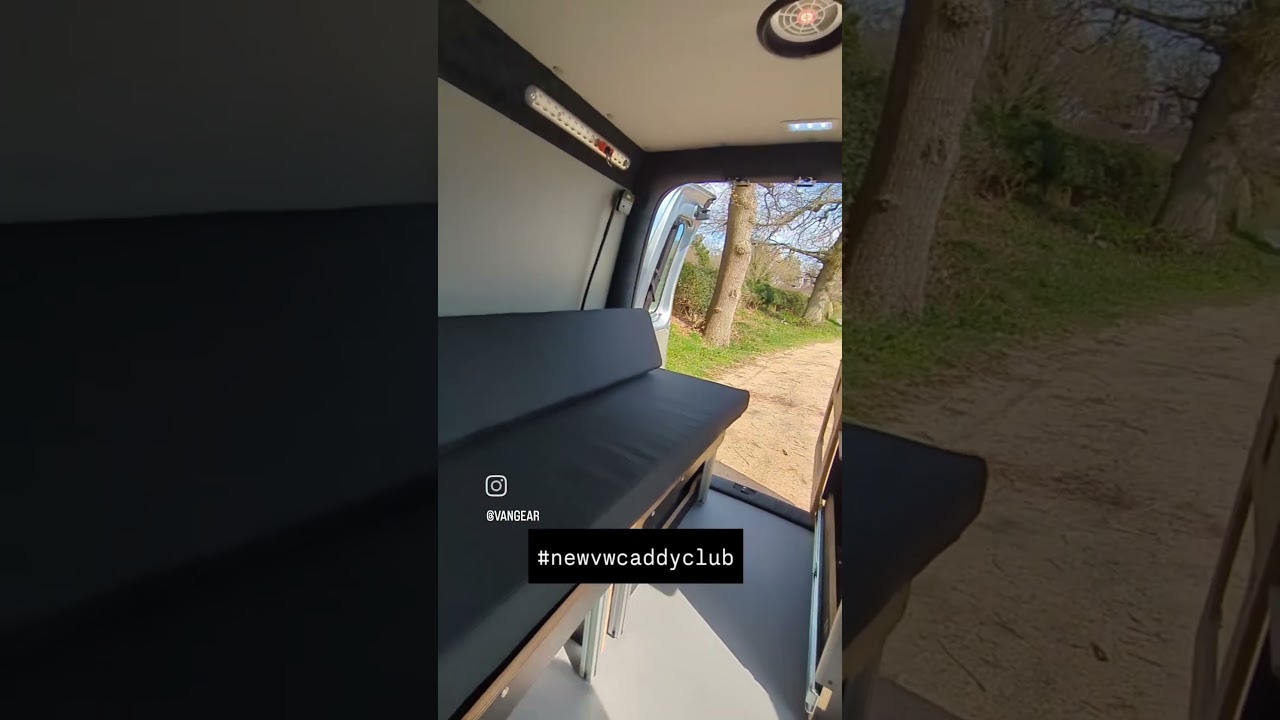 new Volkswagen Caddy club camper conversion 