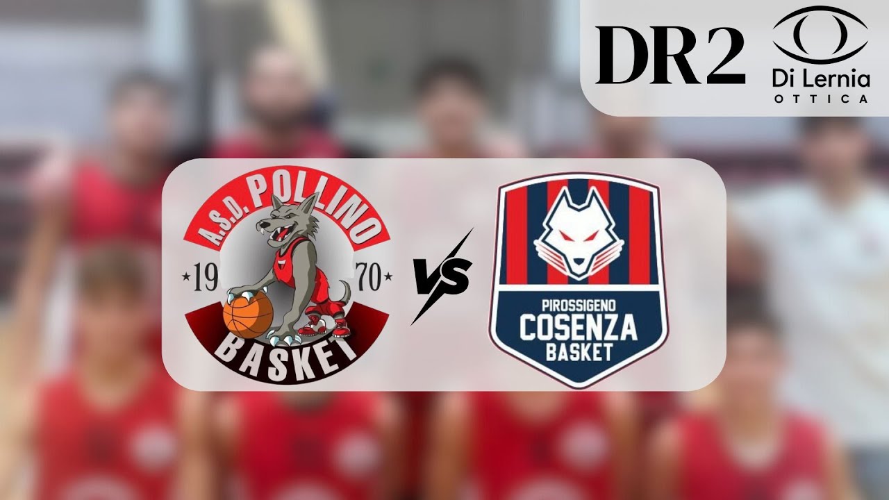 DR2 - Pollino Basket vs Pirossigeno Cosenza - Campionato DR2 Calabria - stagione 25/26
