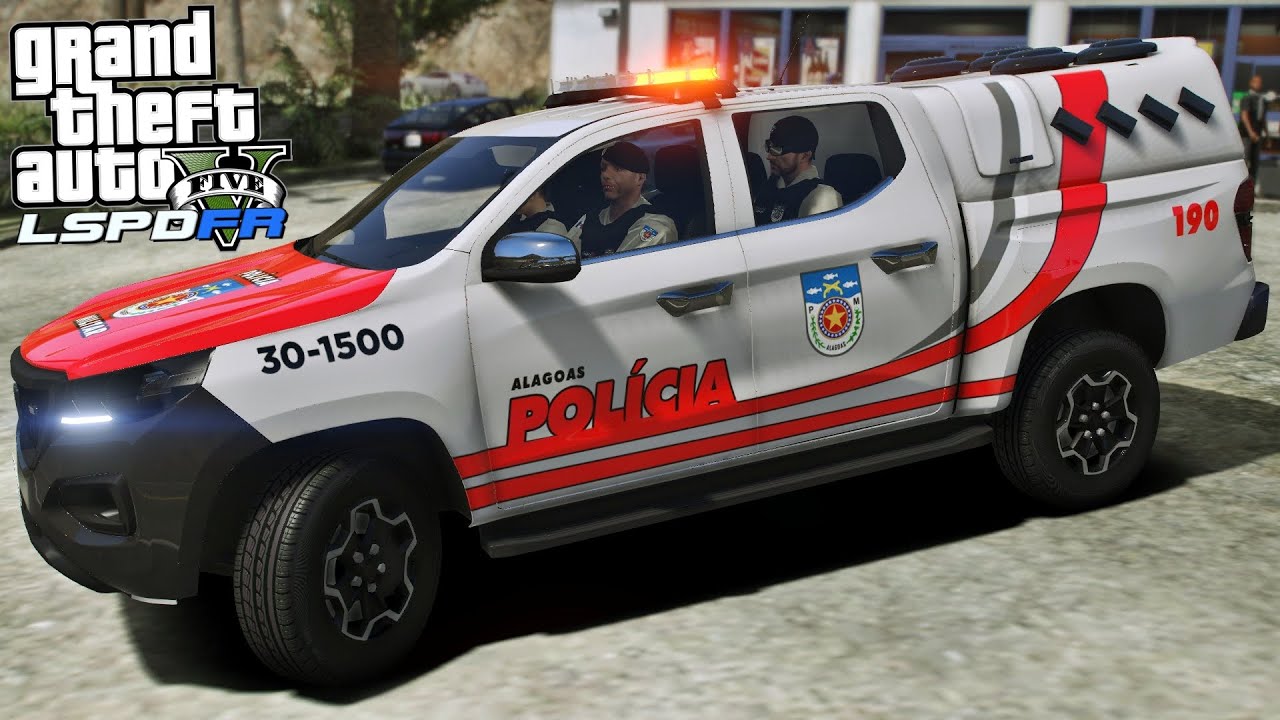 GTA V PMAL - PATRULHAMENTO COM AS NOVAS VIATURAS DA POLÍCIA MILITAR DE ALAGOAS | FIAT TITANO 2025