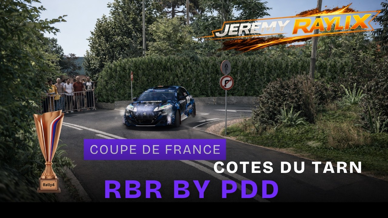 RBR – Coupe de France Rallye des Côtes du Tarn 2026 | ATTAQUE, CHALEUR !