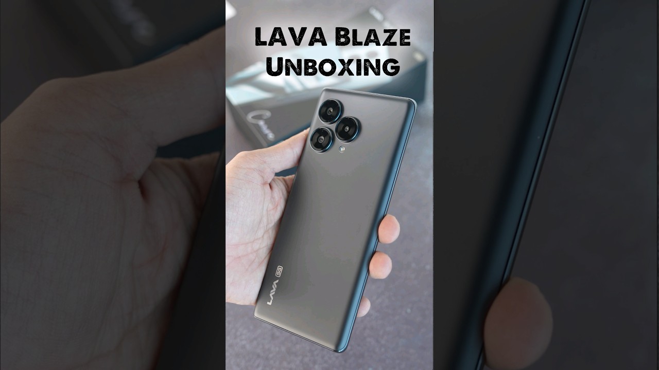 LAVA Blaze Curve 5G: Unboxing | #Lava