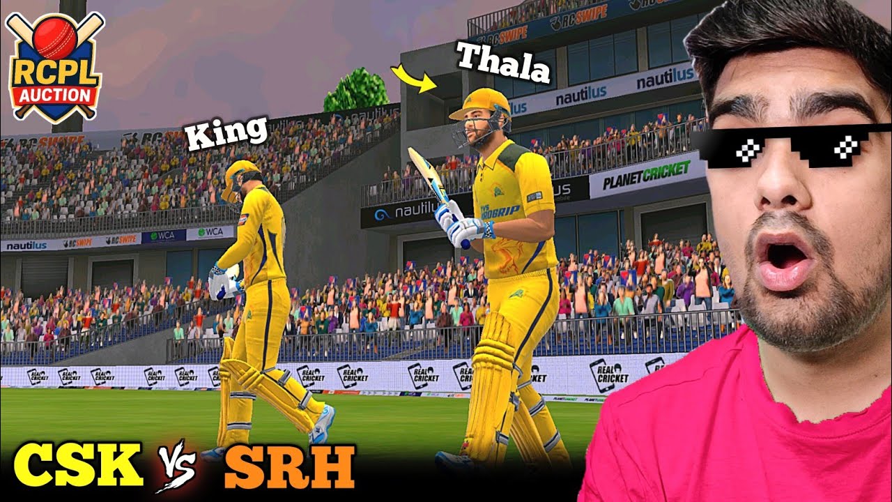 DHONI And KOHLI Opening For CSK RCPL Auction RC Swipe (Expert Mode)
