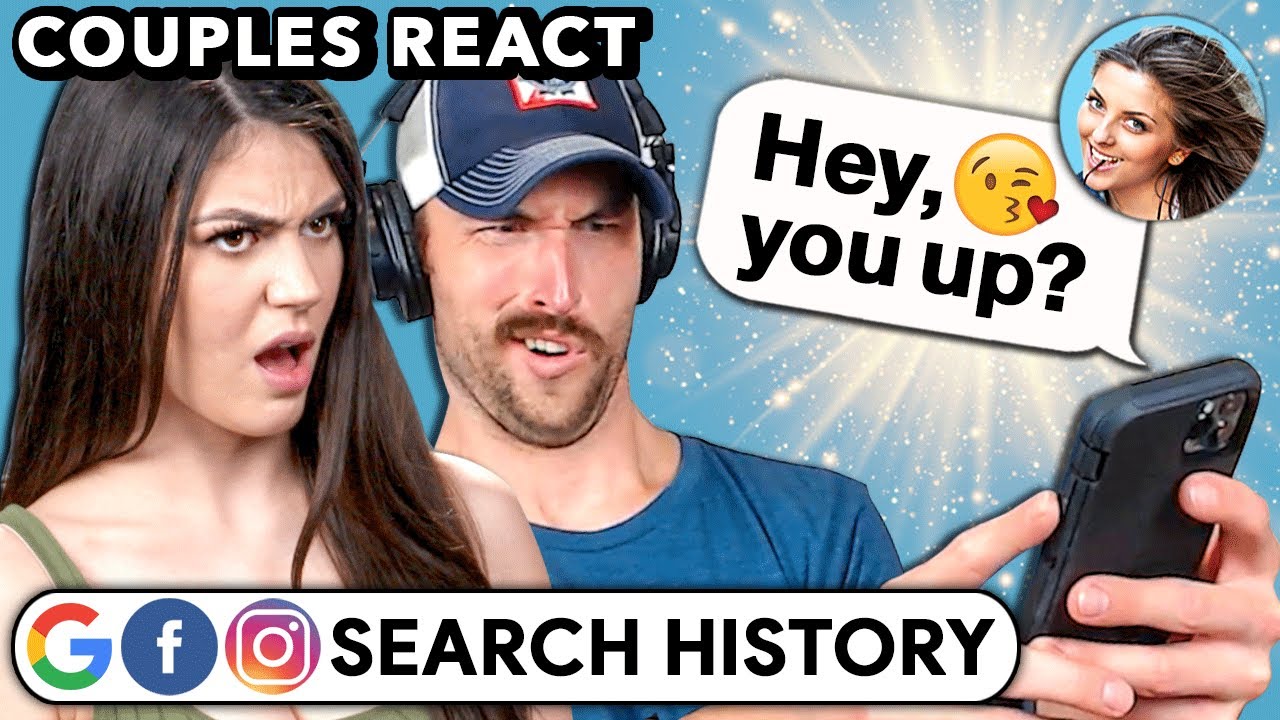 Couples React To Each Other’s Search History (Google, Facebook, Instagram)