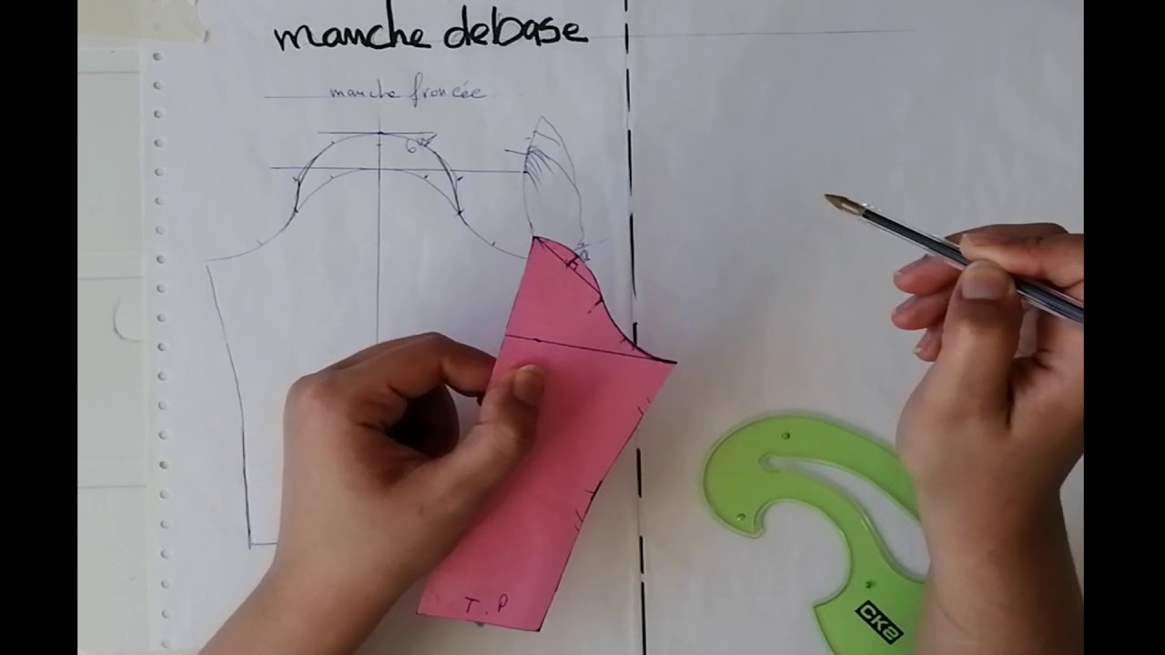 Cours modelisme : manche froncée