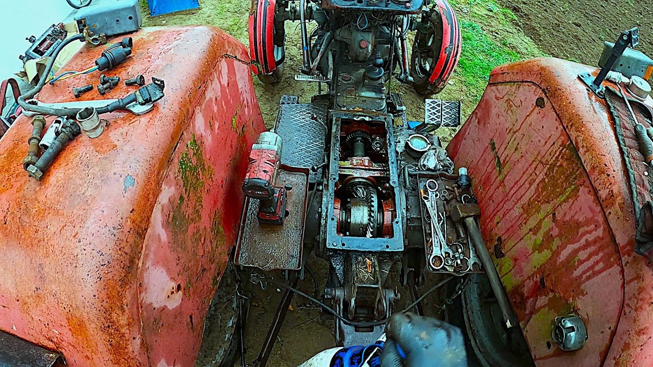 Ciapek Też Rozebrany☆Przeróbka Hydrauliki  Ursus c-330☆