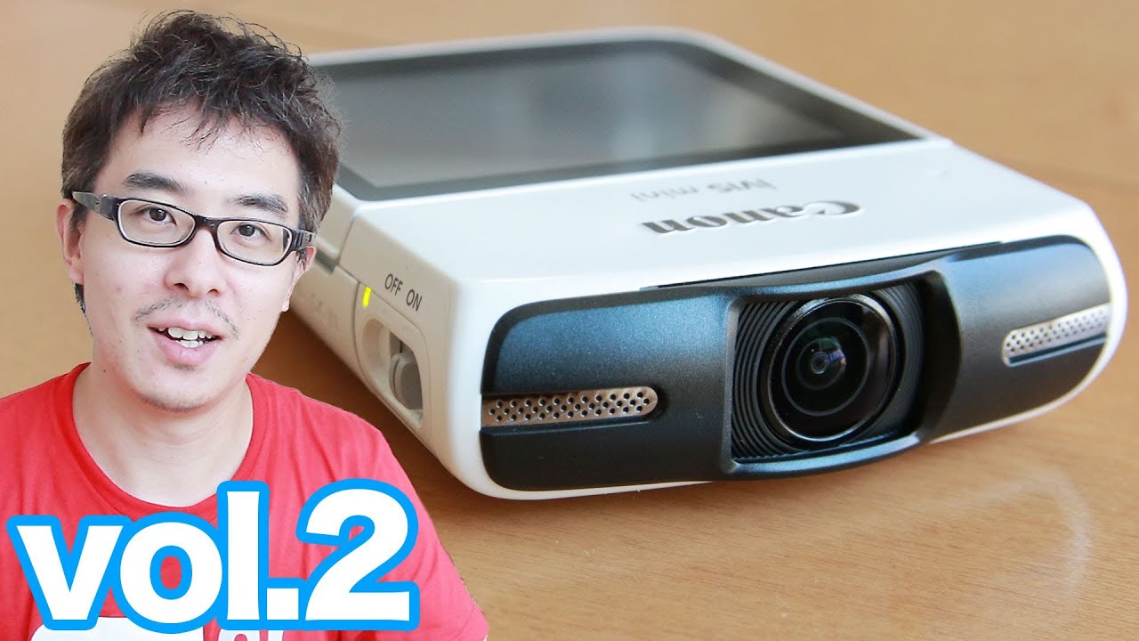 iVIS miniを細かく見てみよう！【新製品】Canon iVIS miniがやってきた！その２