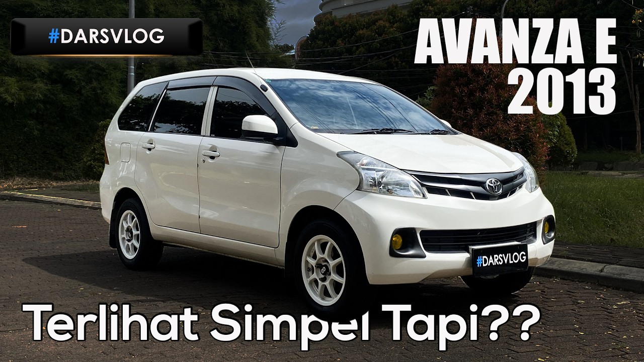 MODIFIKASI RALLY LOOK SIMPLE - Toyota Avanza E 2013 ‼️ #DARSVLOG