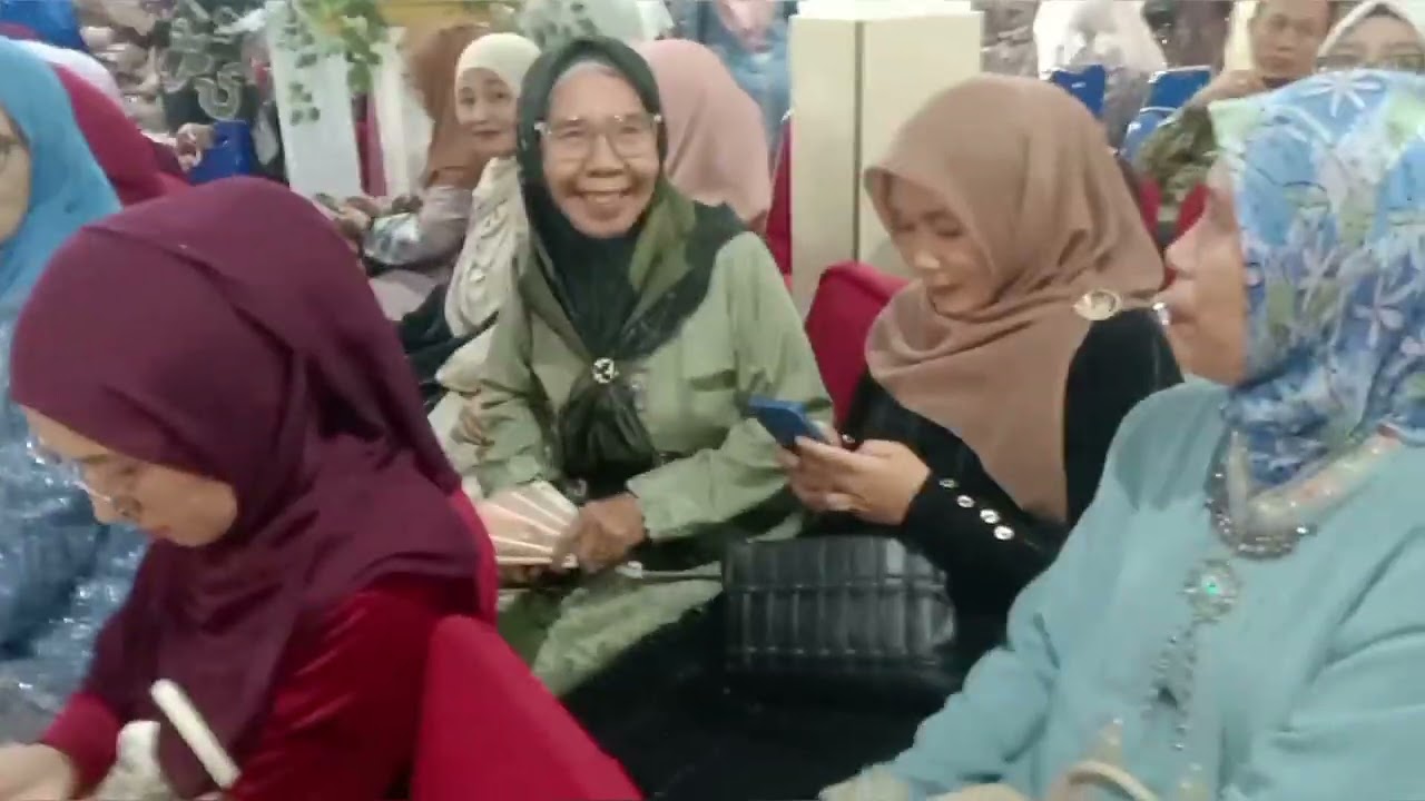 Suasana pesta kawin Yusran di Gedung Al Khaeraat Palu tgl 1/2/26