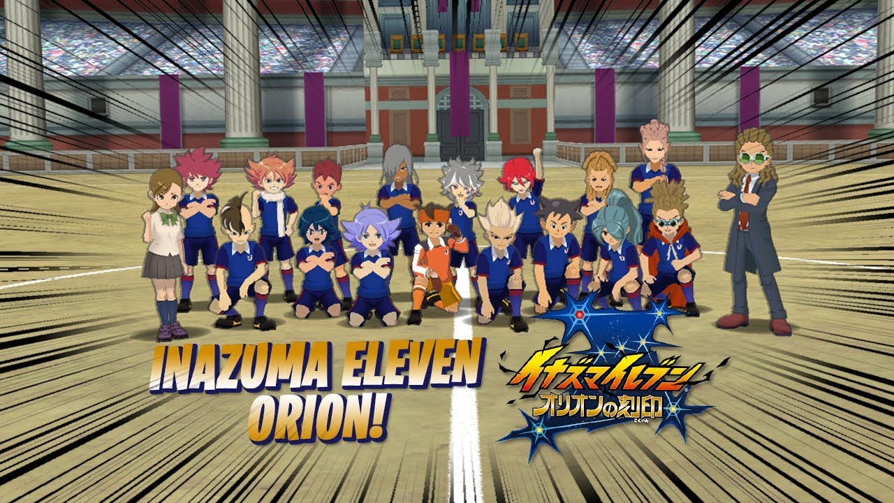L'INAZUMA JAPAN di Inazuma Eleven Orion in GO STRIKERS 2013!