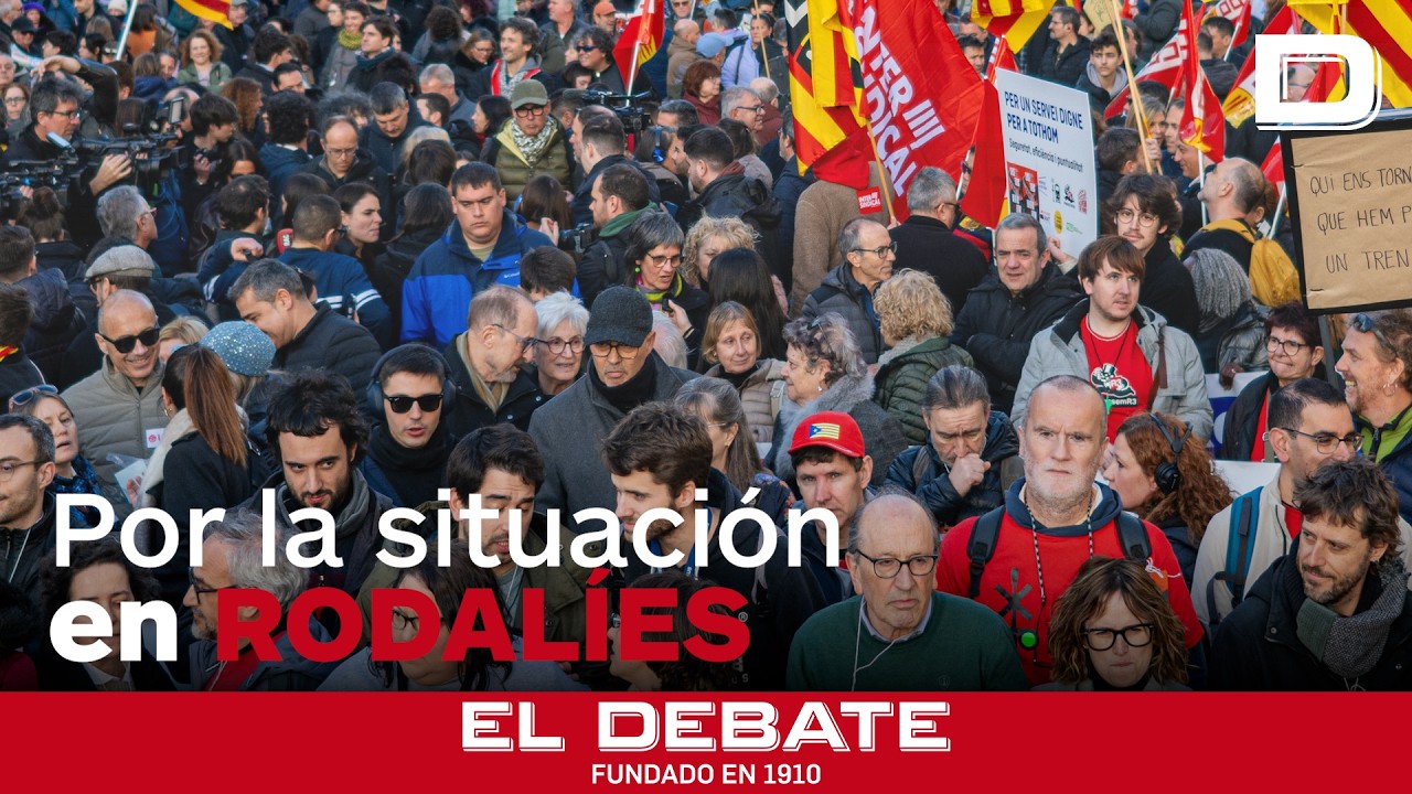 Miles de personas salen a las calles de Barcelona para denunciar la situación crítica de Rodalies