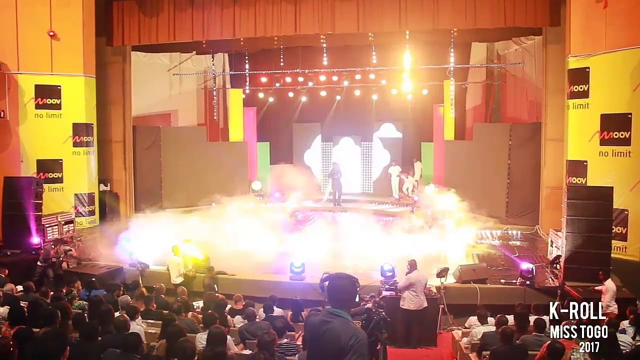 K-Roll performance Miss Togo 2017