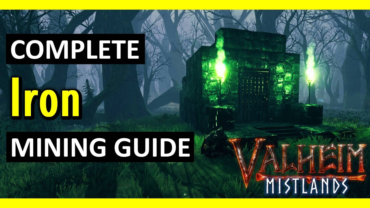 Complete IRON Mining & Crypt Guide | Valheim (2023)