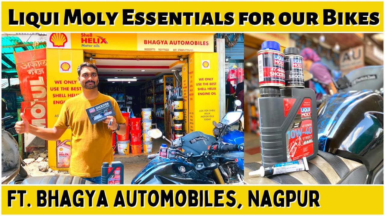 Liqui Moly - THE Best Engine Oil & Additives | Ft. Bhagya Automobiles, Nagpur | Fz V3 BS6 Servicing