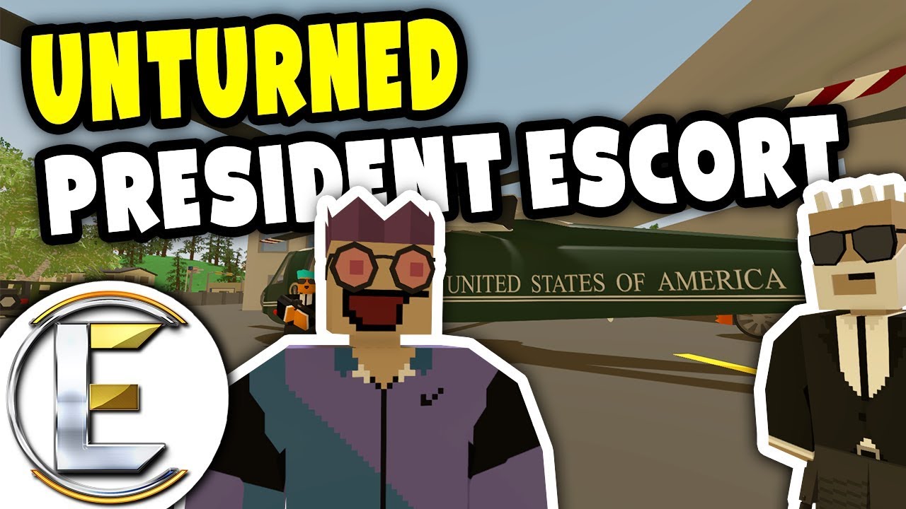PRESIDENT ESCORT | Unturned Hostage RP - 2 Million dollar ransom (Roleplay)