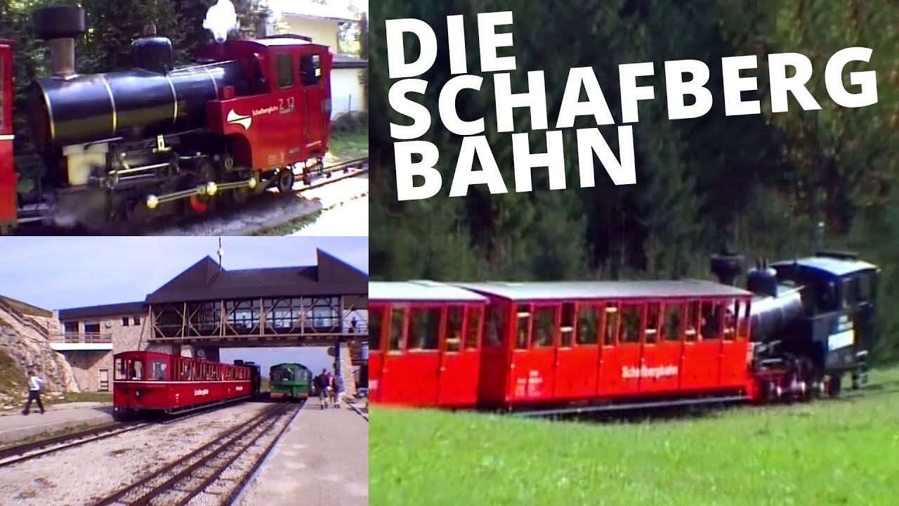 die Schafbergbahn im Salzkammergut in Österreich