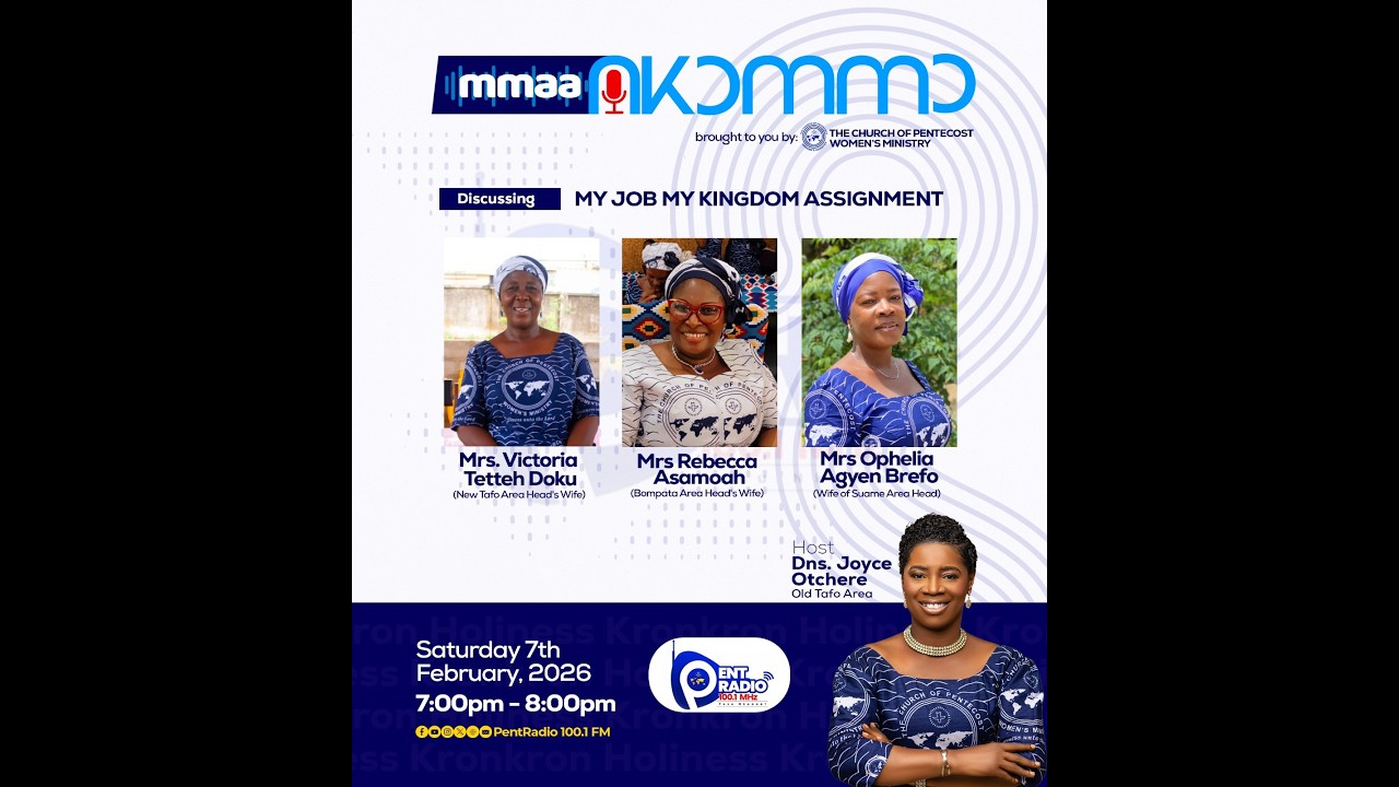 Live: Mmaa Nkommo with Deaconess Joyce Otchere, February 7, 2026.
