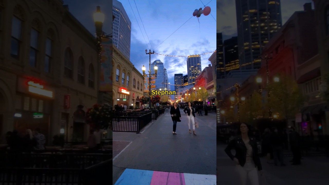 The Most Vibrant Place In Downtown Calgary! | Stephen Avenue Walk