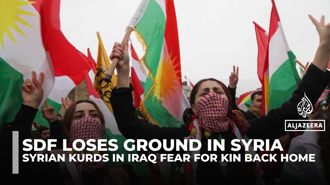 SDF losses in Syria hit close to home for Syrian Kurds living in Iraq