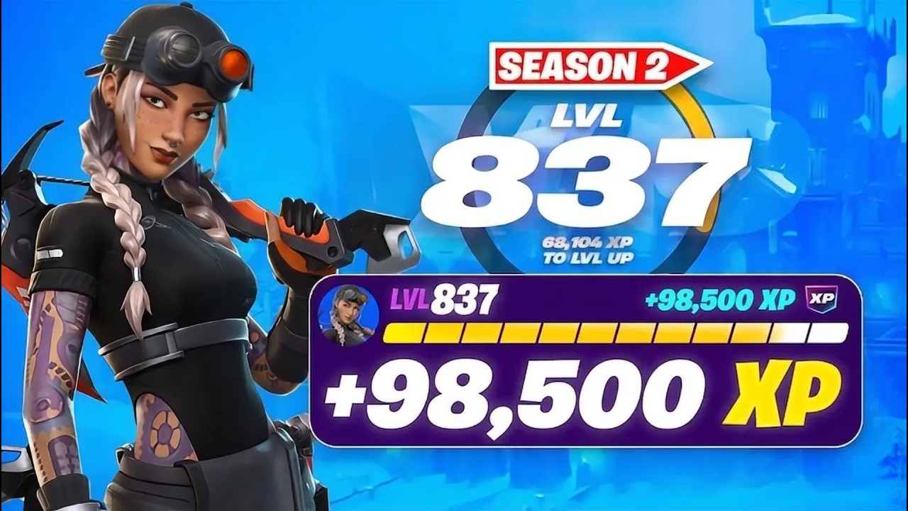 NEW *BEST* NO TIMER Fortnite XP MAP How To LEVEL UP FAST in Fortnite Chapter 7 SEASON 2! (BROKEN XP)
