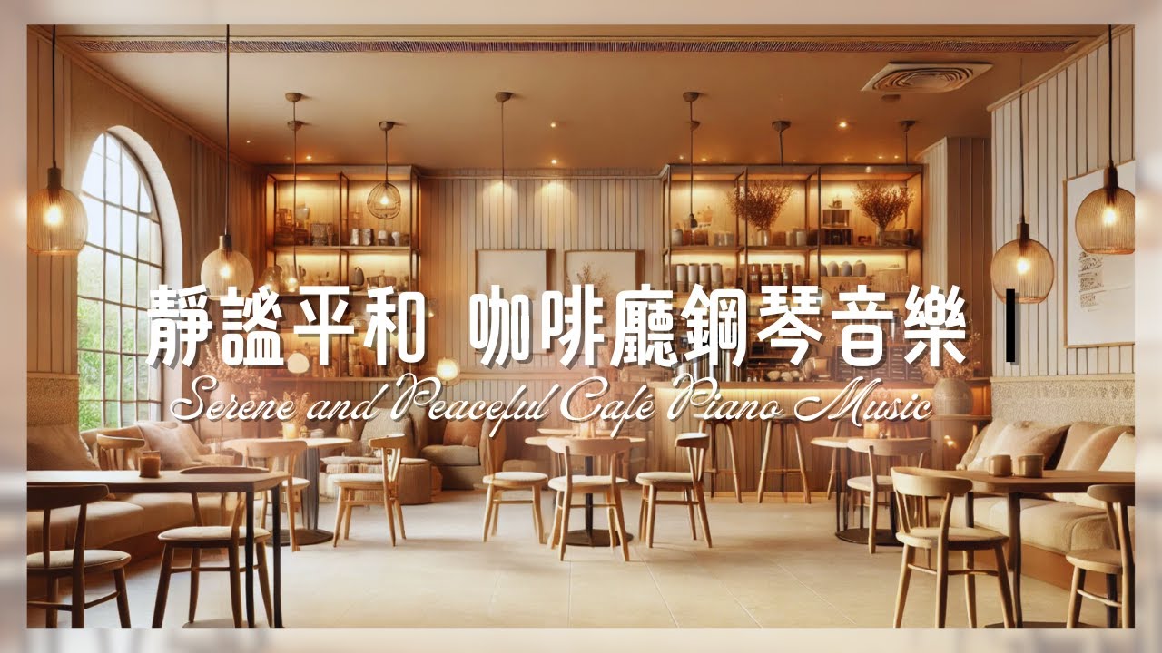 靜謐平和 咖啡廳鋼琴音樂 Serene and Peaceful Caf&eacute; Piano Music | 舒壓音樂 | 專注音樂 |Piano Music | Focus Music