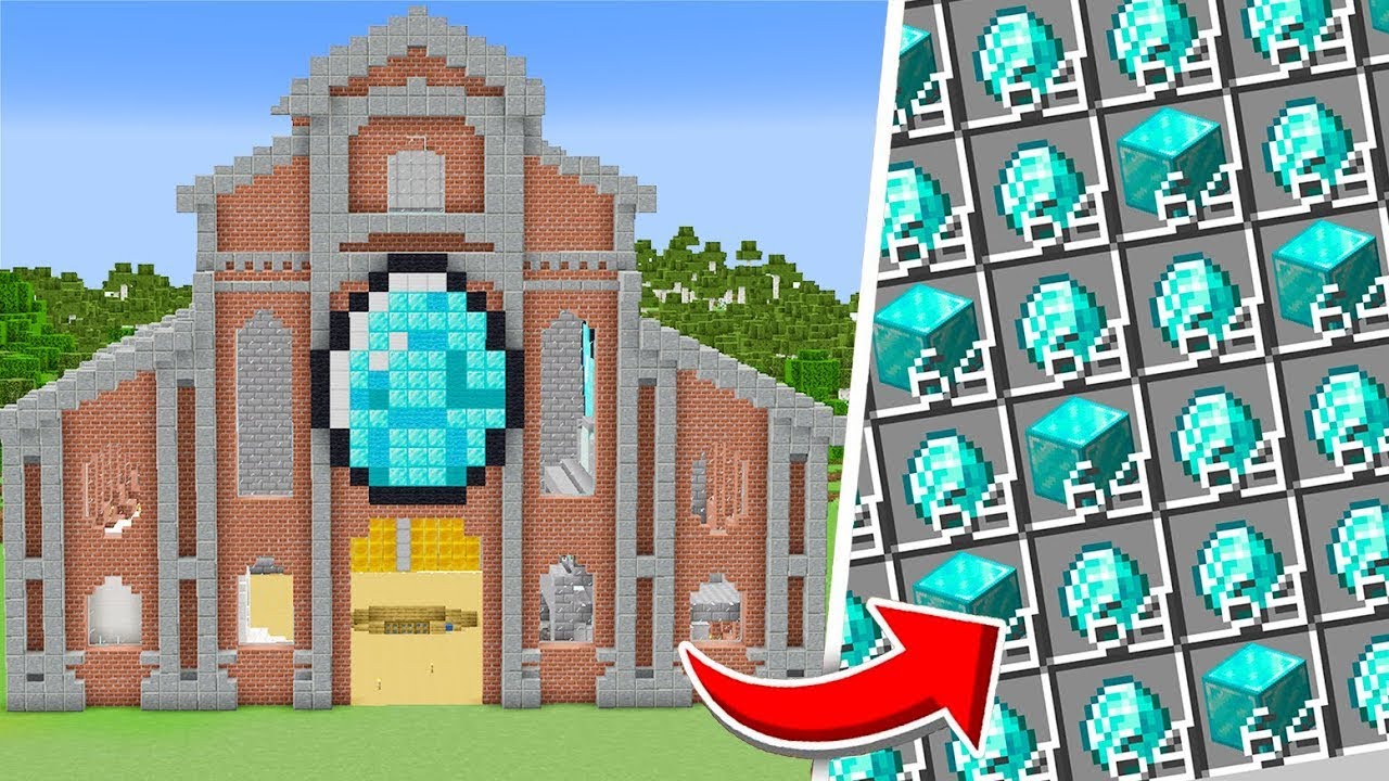 Я Построил Алмазный Завод в Майнкрафте на Хардкоре