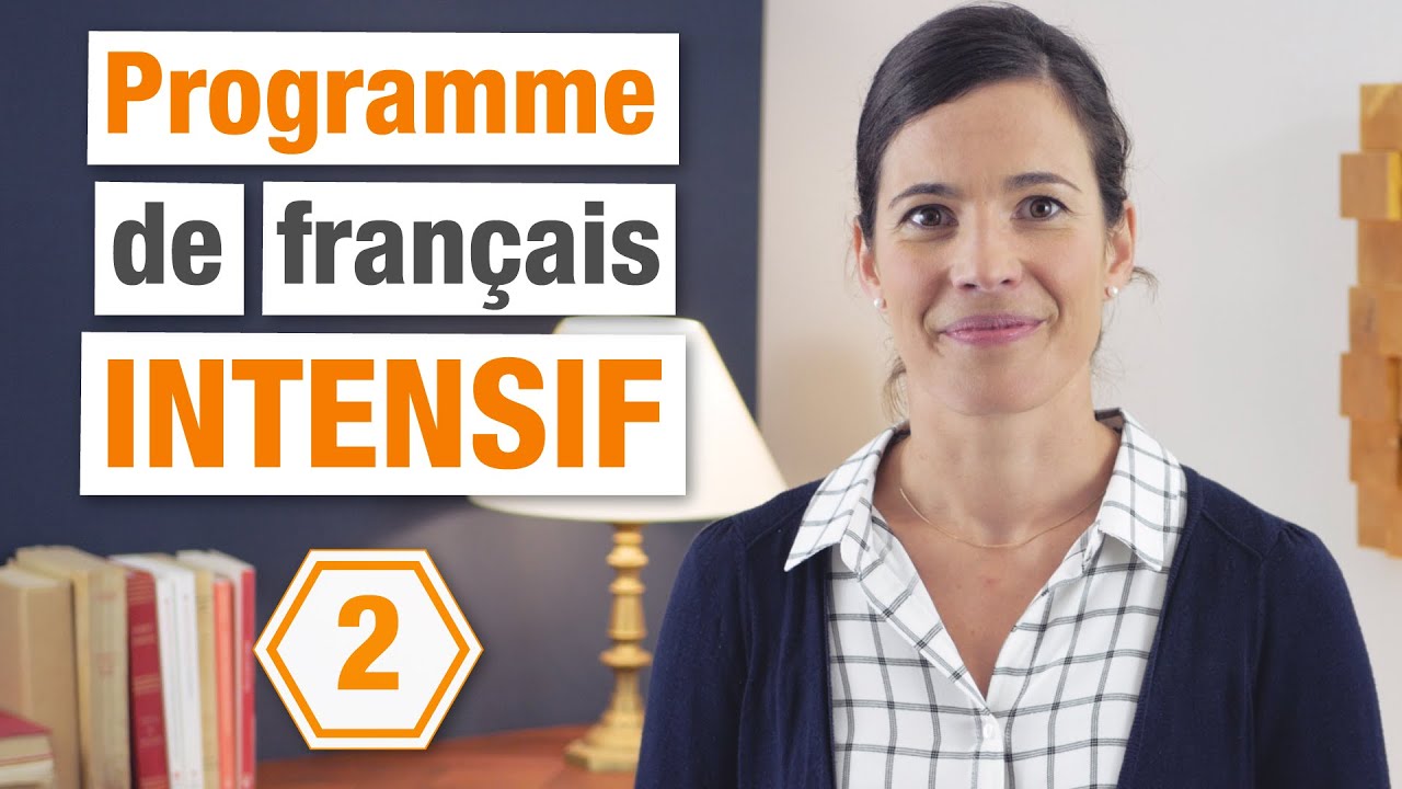 Cours de fran&ccedil;ais INTERM&Eacute;DIAIRE - Programme intensif en ligne