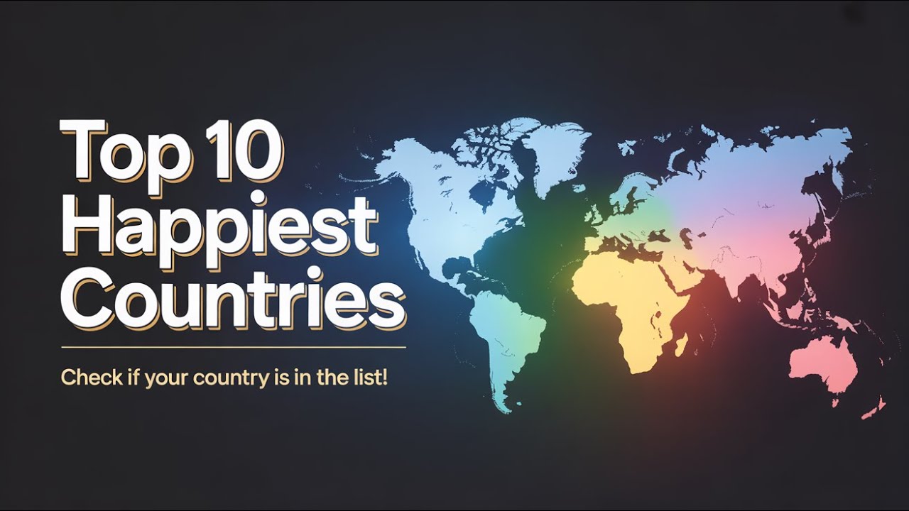 Топ-10 самых счастливых стран мира (рейтинг 2025 года)