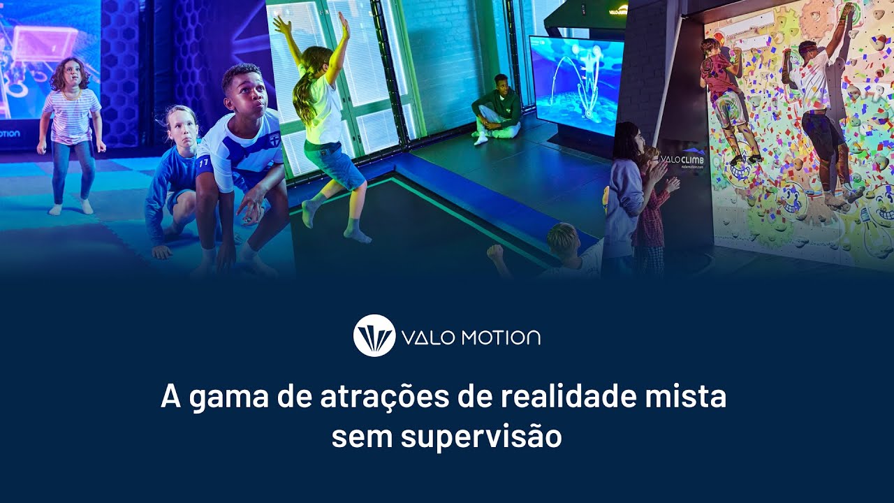 Valo Motion - A gama de atra&ccedil;&otilde;es de realidade mista sem supervis&atilde;o