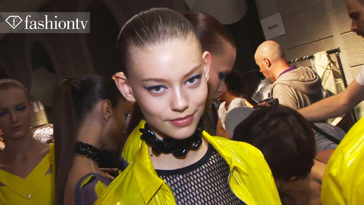 Backstage at Versus with Ruby Aldridge and More | Spring/Summer 2013 Milan Fashion Week | FashionTV