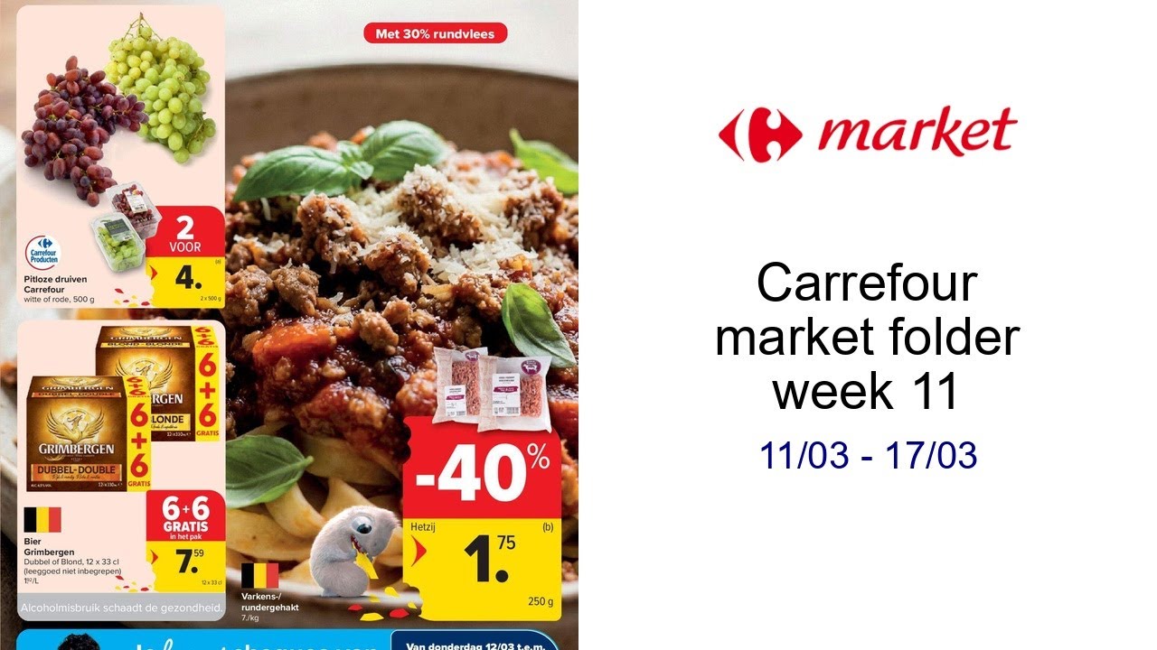 Carrefour market folder week 11 11/03 - 17/03