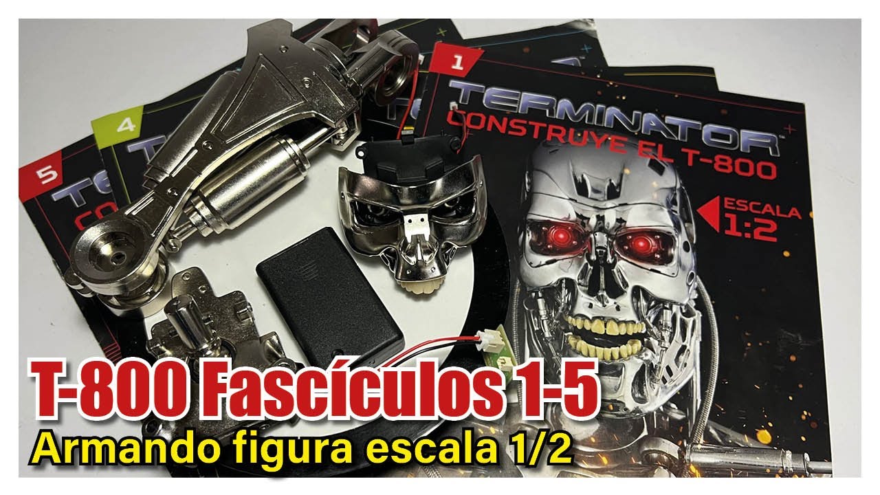 SALVAT Endoskeleton T-800 1/2 - The Terminator | Fascículos 1 al 5