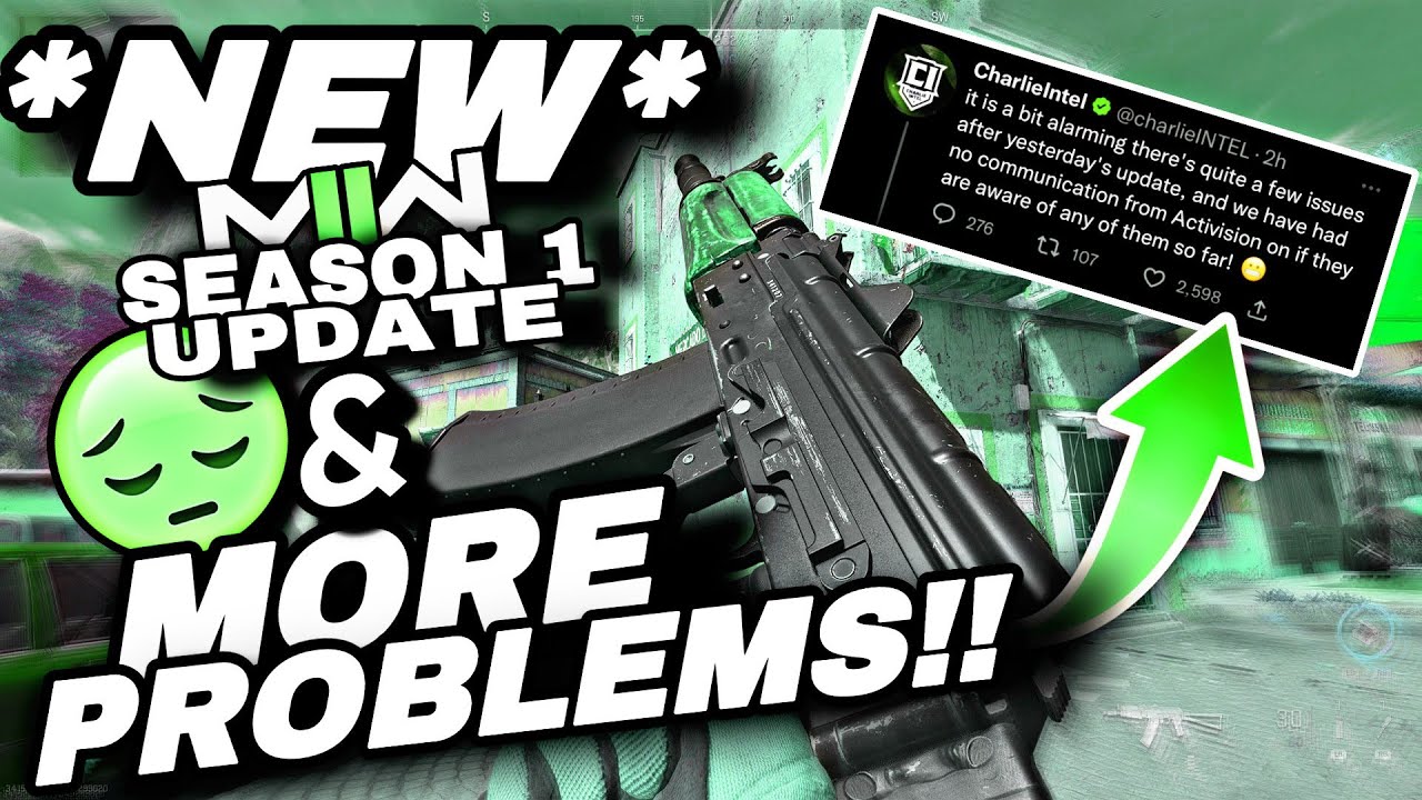 MW2 *NEW* UPDATE HAS PROBLEMS! #MW2 #CALLOFDUTY #SEASON1