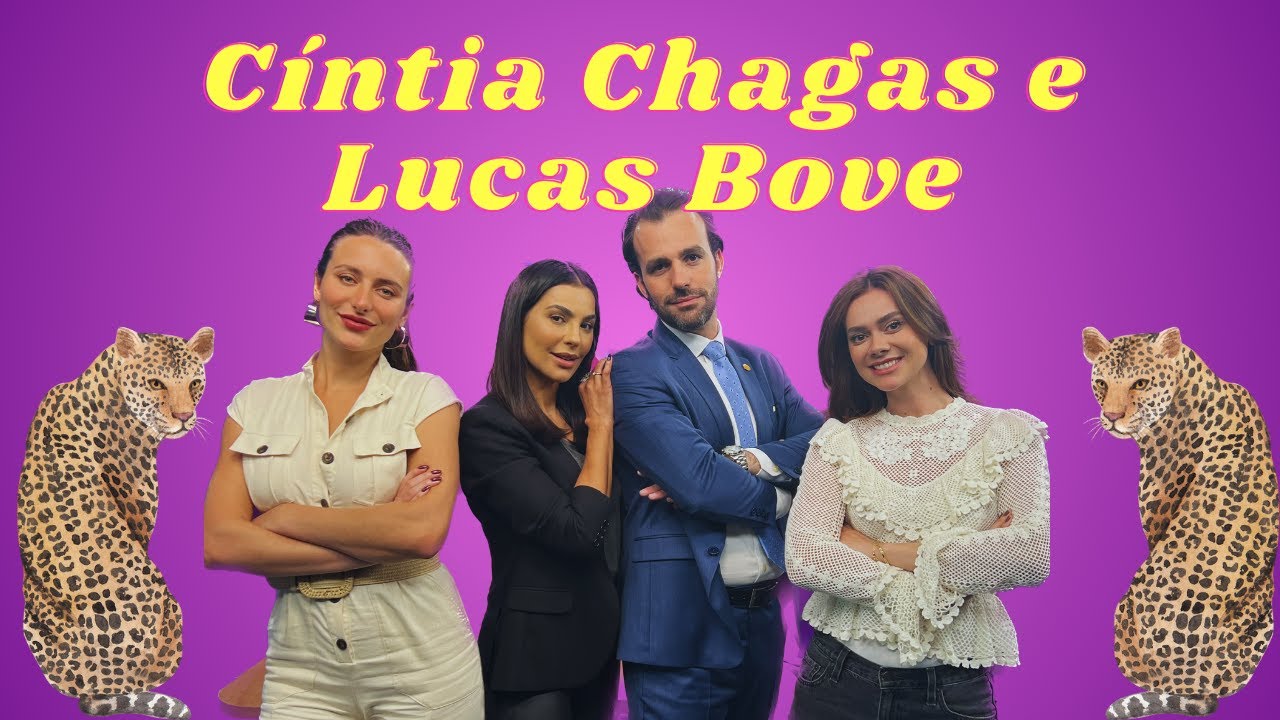 UMA AULA COM LUCAS BOVE E CÍNTIA CHAGAS