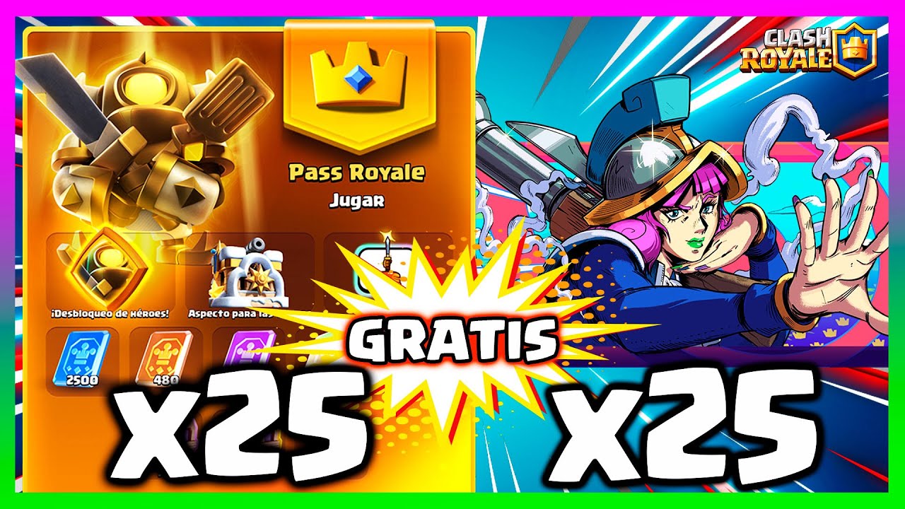 PASS ROYALE y BANNERS EXCLUSIVOS &iexcl;GRATIS! 🎅 Mira Como Conseguir Uno 🎁 Clash Royale Sergio1722