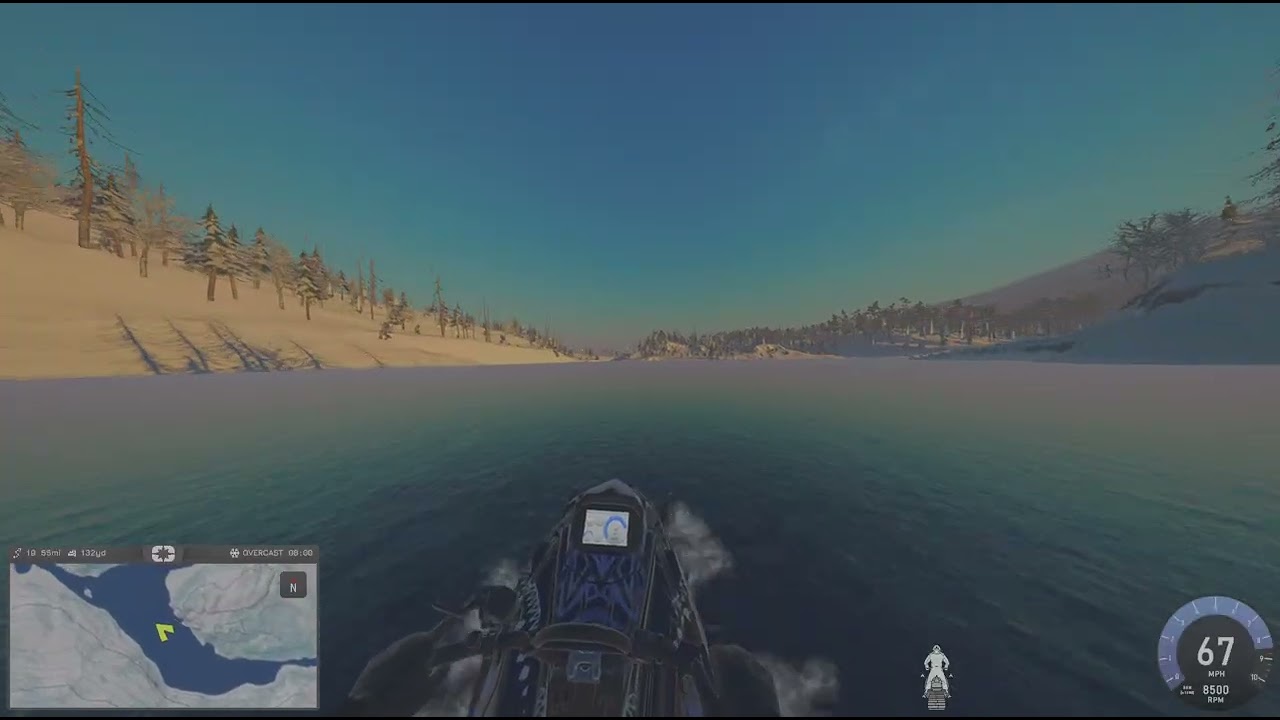 Sledders top speed on water world record (91mph)