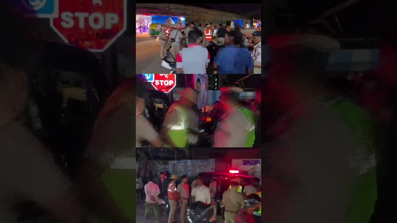#bangalore #tanneryroad police checking