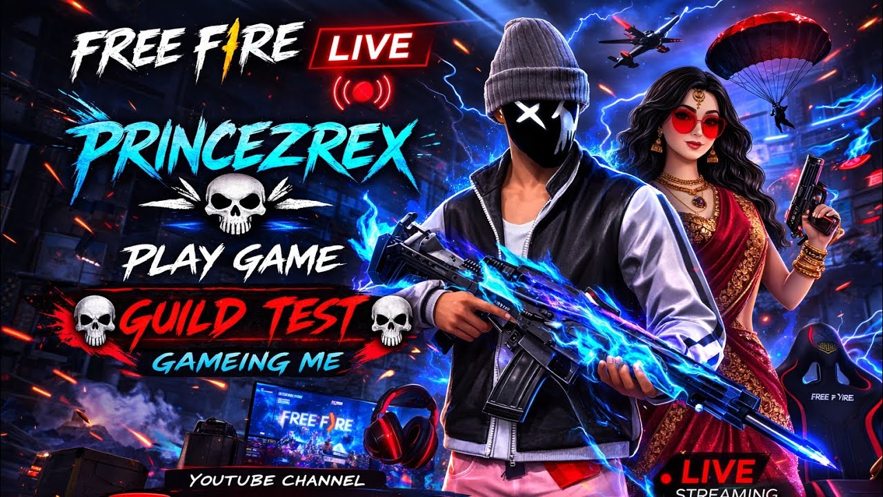 Prince+Z+ REX is  FREE FIRE LIVE PRINCEZREX ☠️ FOR COSTAM YOUTUBE ❤️GAMEPLAY 😊LIKE AND SUBSCRIBE ME😞